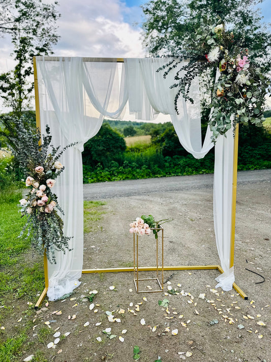 Rented Arbor and/or Chiffon Drape