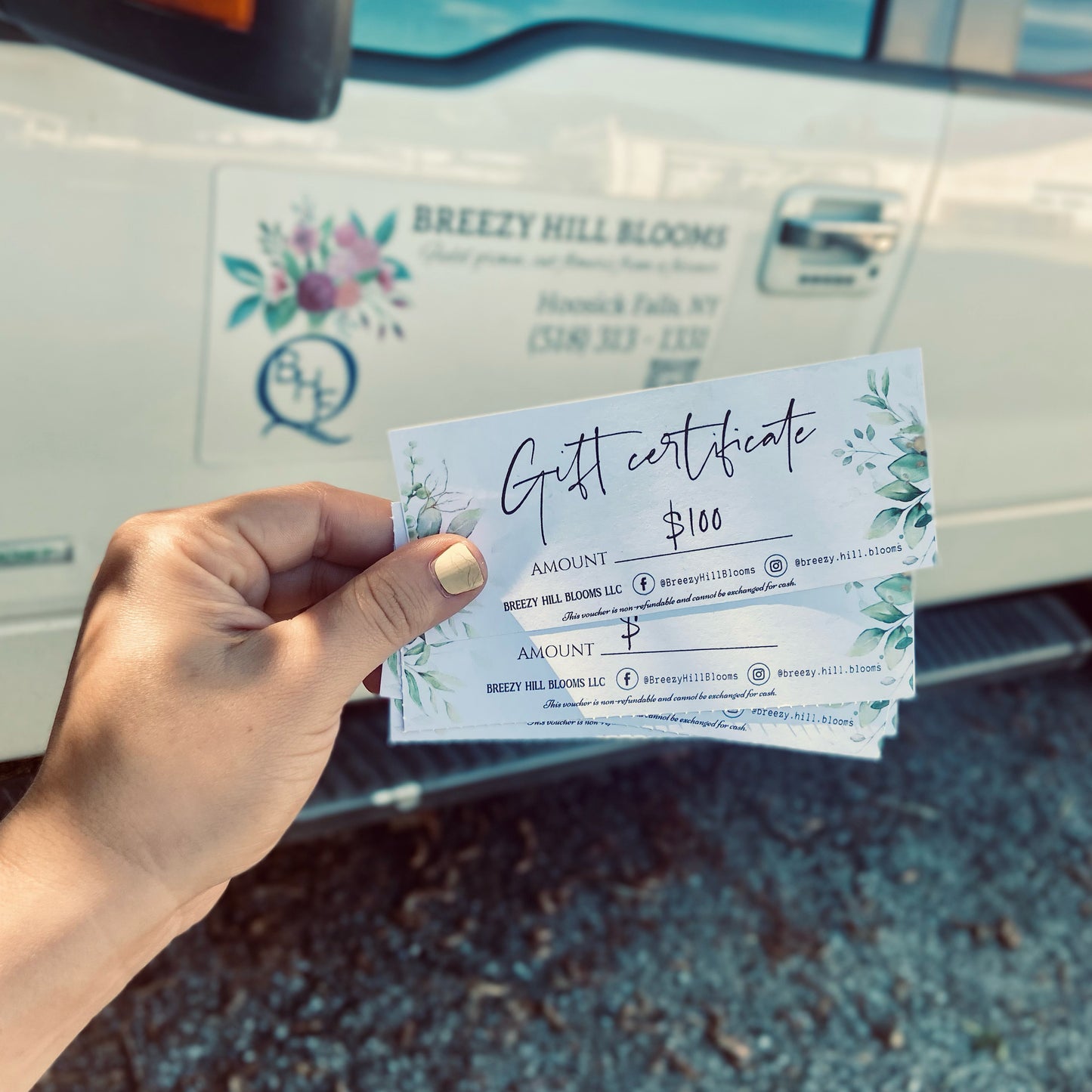 Physical Gift Certificate