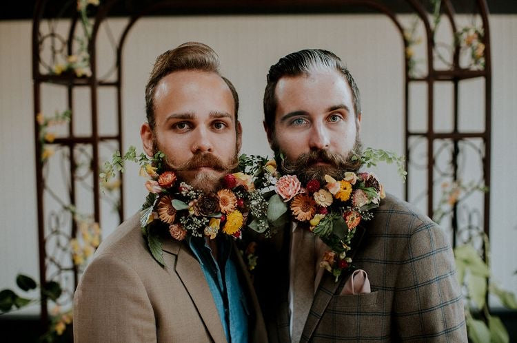 beard florals
