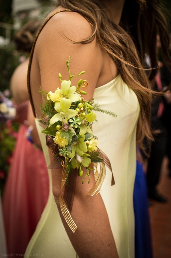 Arm deals corsage wedding